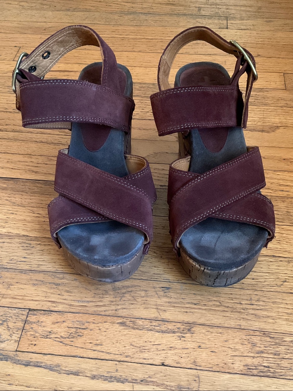Fiorentini + Baker Suede Platform Sandals